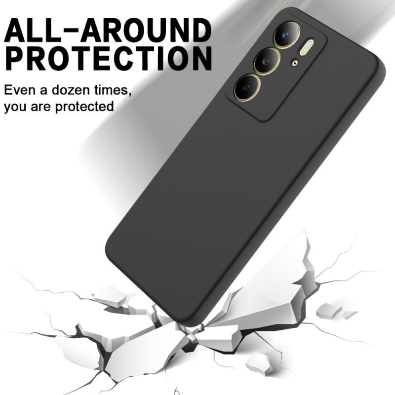 Coque Realme C75 Silicone Liquide à Lanière