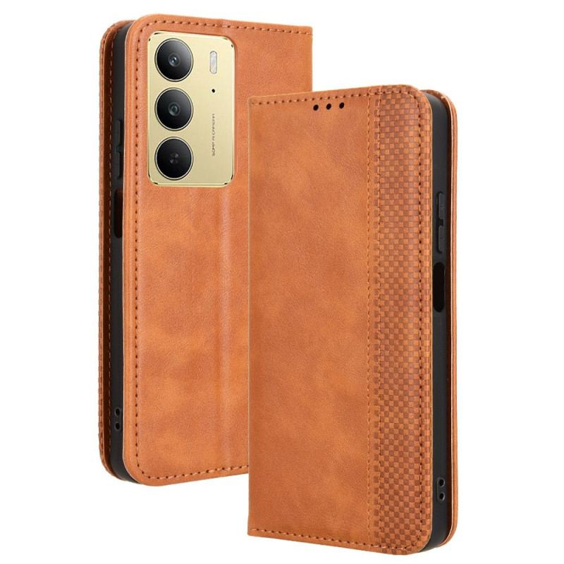 Flip Cover Realme 14X 5G / C75 Frise Viintage