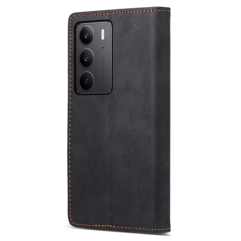 Flip Cover Realme C75 Blocage RFID Simili Cuir