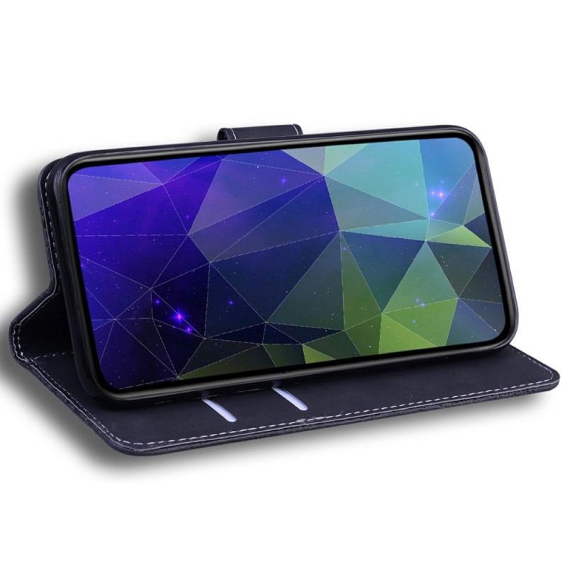 Housse Realme C75 Effet Daim Papillon