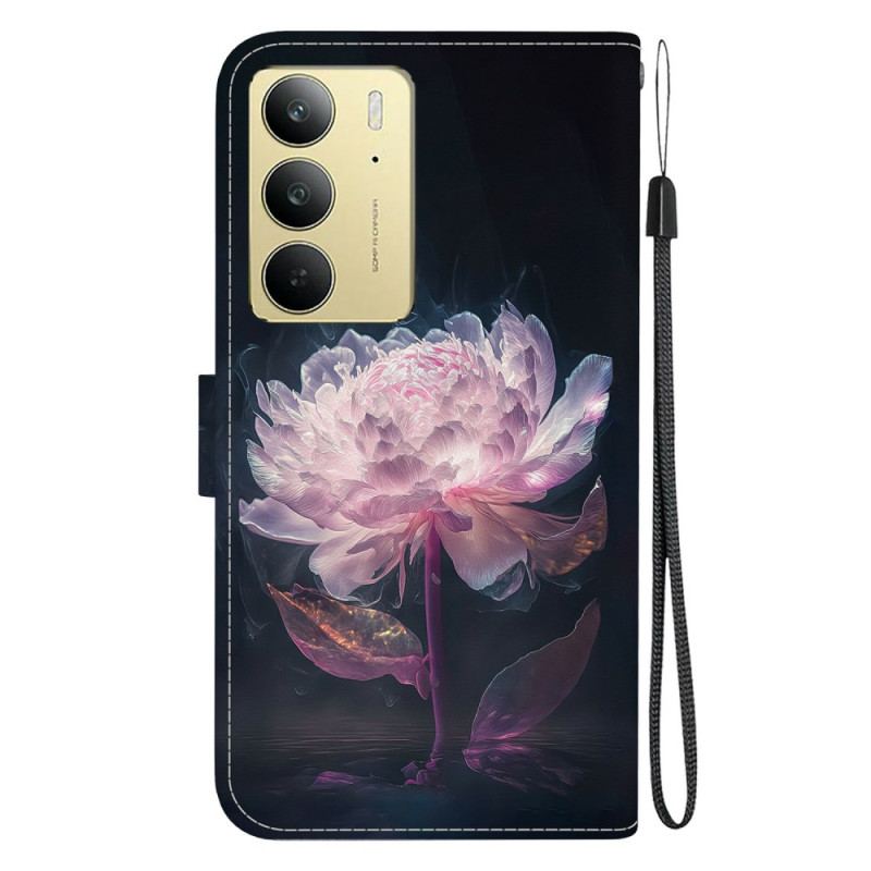 Housse Realme C75 Pivoine Violette