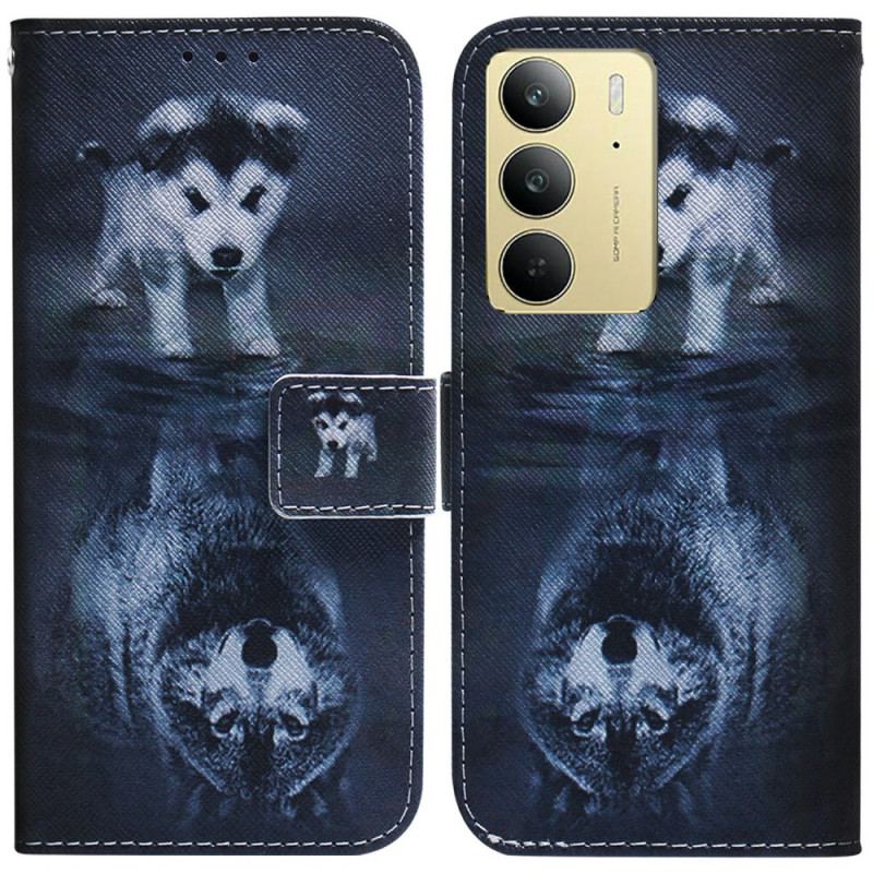 Housse Realme C75 Rêve de Chiot