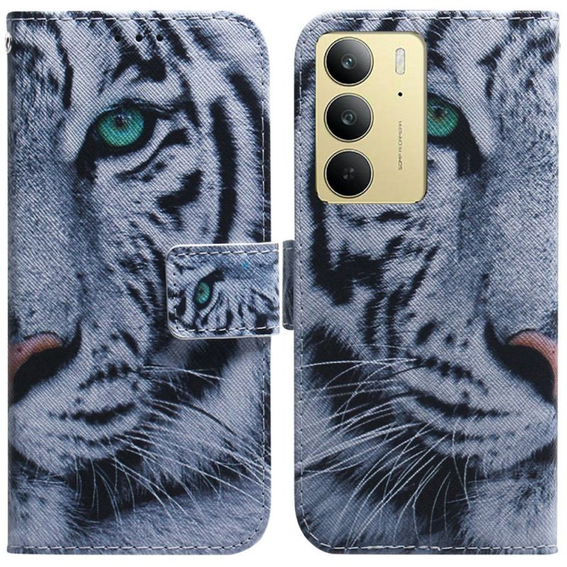 Housse Realme C75 Tigre Blanc