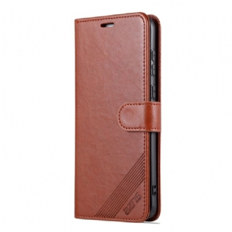 Housse Huawei P60 Pro Effet Cuir AZNS