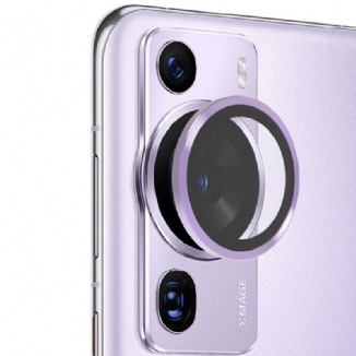 Lentille de Protection en Verre Trempé et Aluminium pour Huawei P60 Pro