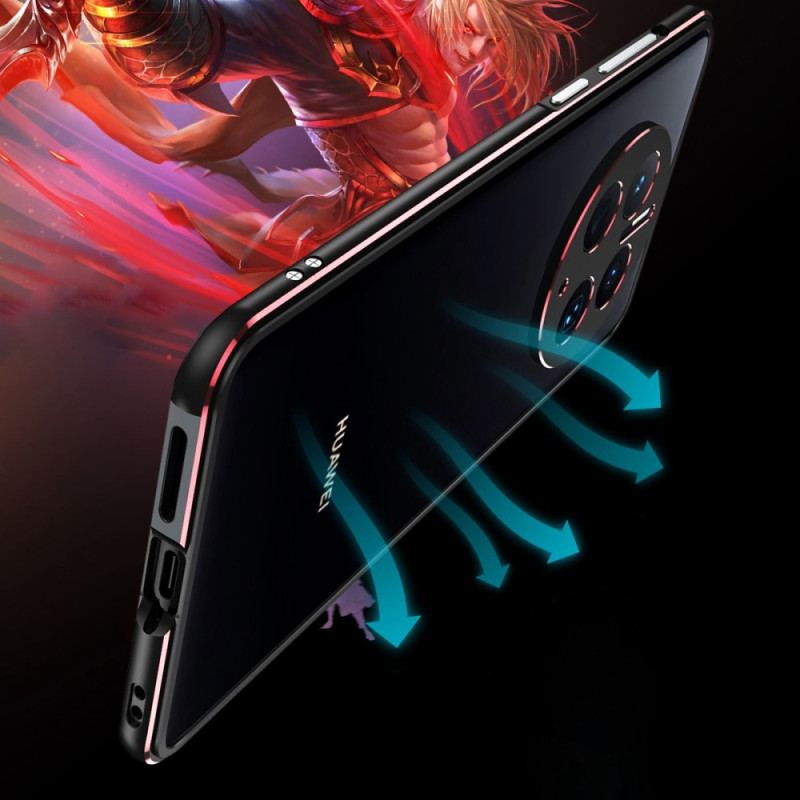 Coque Huawei Mate 50 Pro Cadre Bumper et Protection Module Photo Arrière
