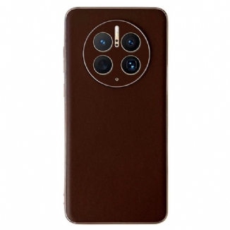 Coque Huawei Mate 50 Pro Véritable Cuir Color
