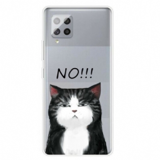 Coque Samsung Galaxy A42 5G Le Chat Qui Dit Non