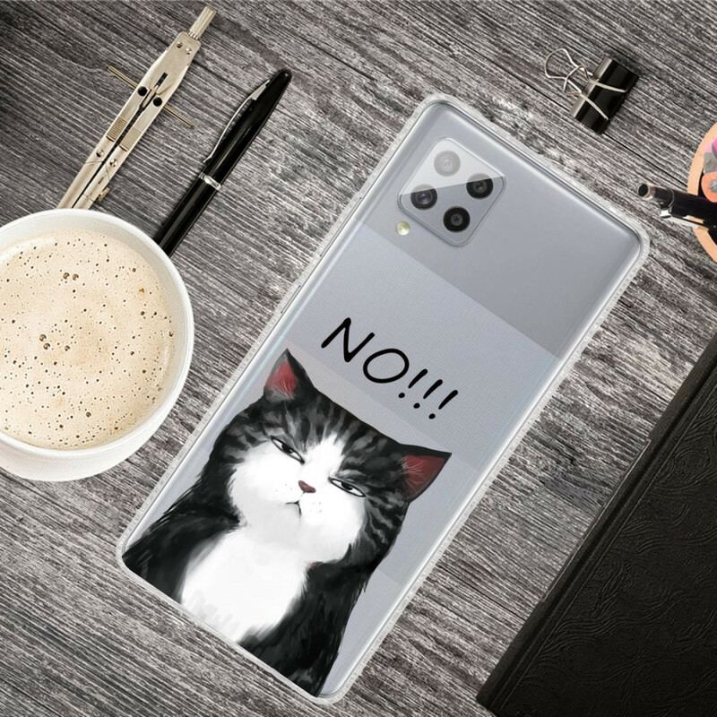 Coque Samsung Galaxy A42 5G Le Chat Qui Dit Non