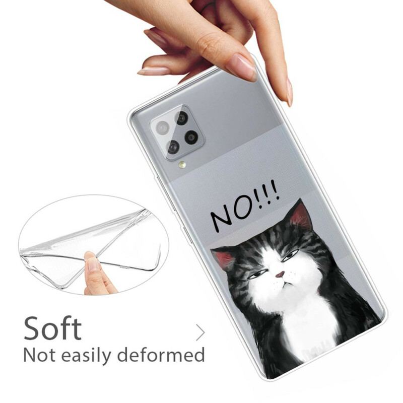 Coque Samsung Galaxy A42 5G Le Chat Qui Dit Non