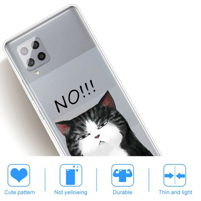 Coque Samsung Galaxy A42 5G Le Chat Qui Dit Non