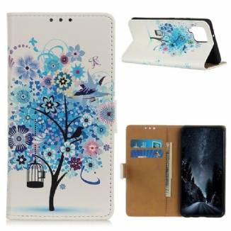 Housse Samsung Galaxy A42 5G Arbre Fleuri