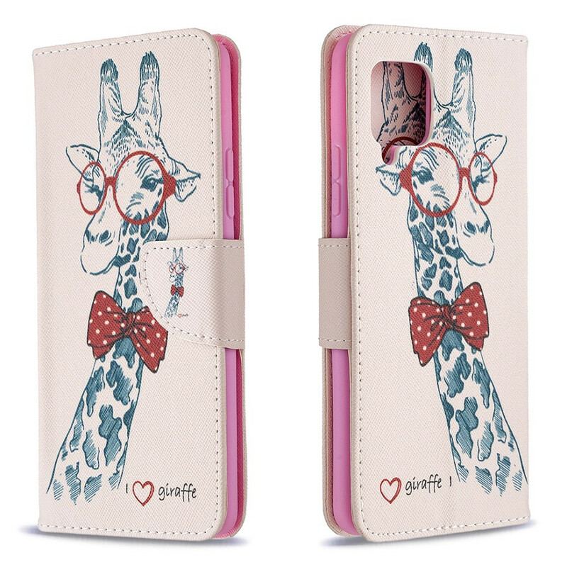 Housse Samsung Galaxy A42 5G Girafe Intello