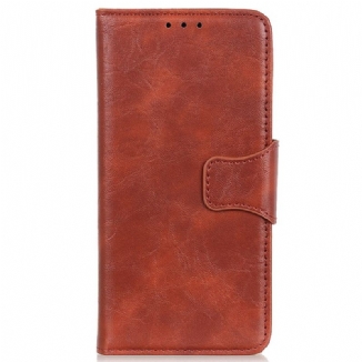 Housse Google Pixel 8 Pro Cuir Fendu Fermoir Réversible
