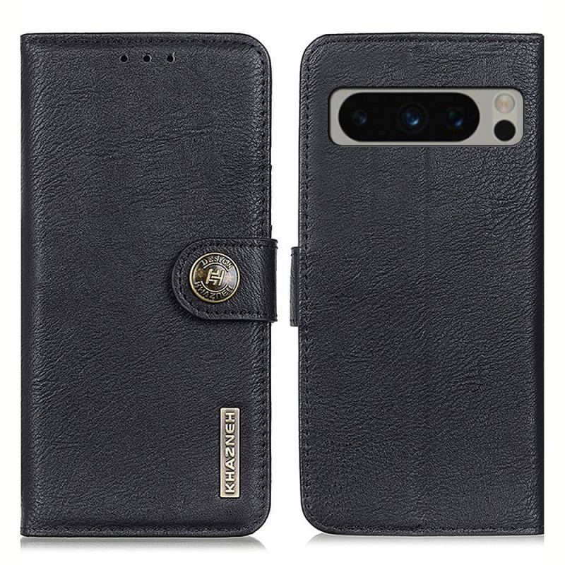 Housse Google Pixel 8 Pro Style Cuir KHAZNEH