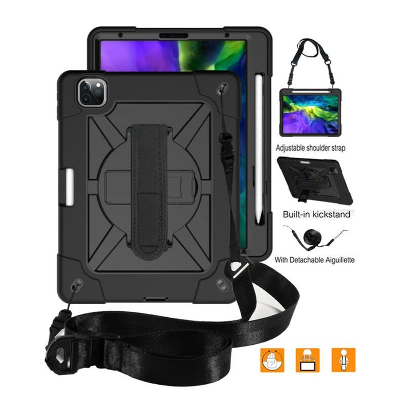 Coque iPad Pro 11" (2021) (2020) (2018) Béquille et Bandoulière