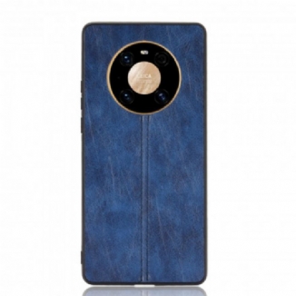 Coque Huawei Mate 40 pro Effet Cuir Couture