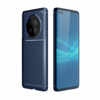 Coque Huawei Mate 40 Pro Texture Fibre Carbone Flexible