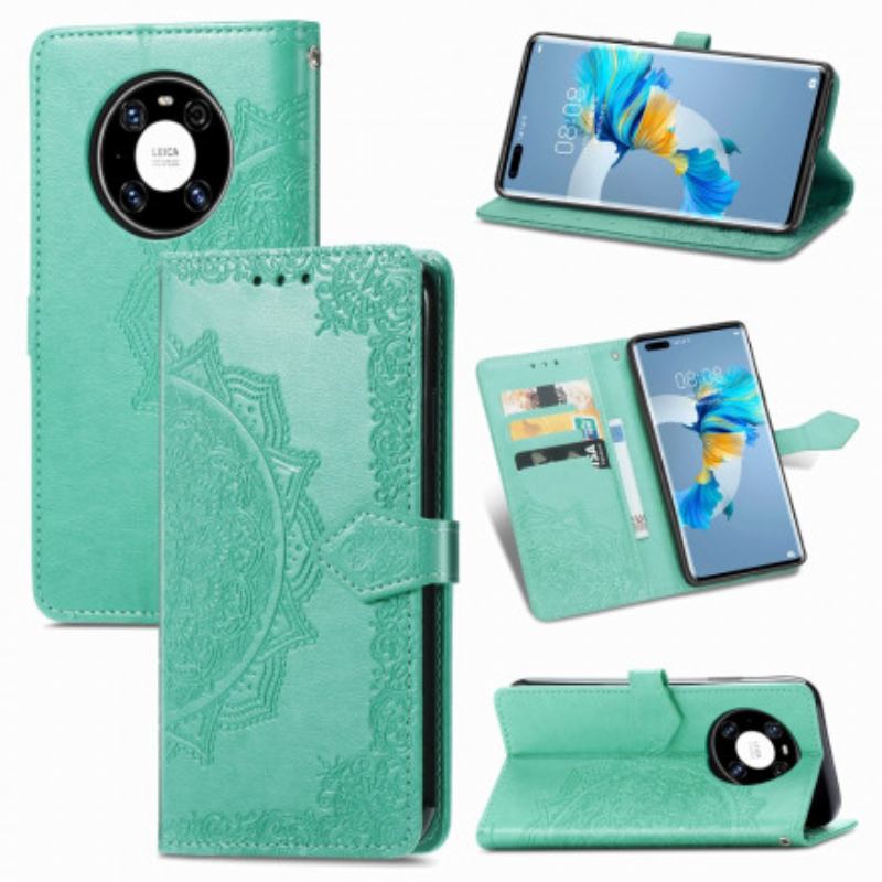 Housse Huawei Mate 40 Pro Mandala Moyen Age
