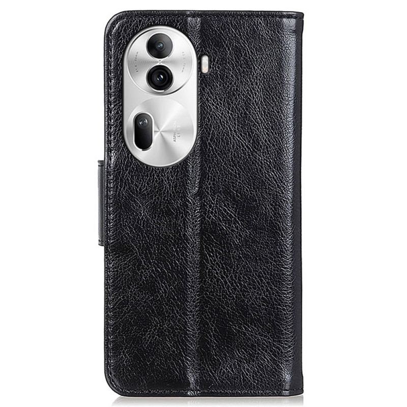 Housse Oppo Reno11 Pro 5G Cuir Nappa Fendu