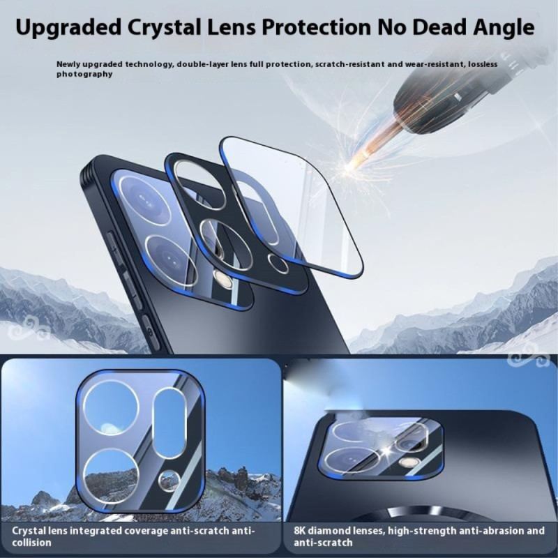 Coque Oppo Reno 14 5G Compatible MagSafe Effet Métal