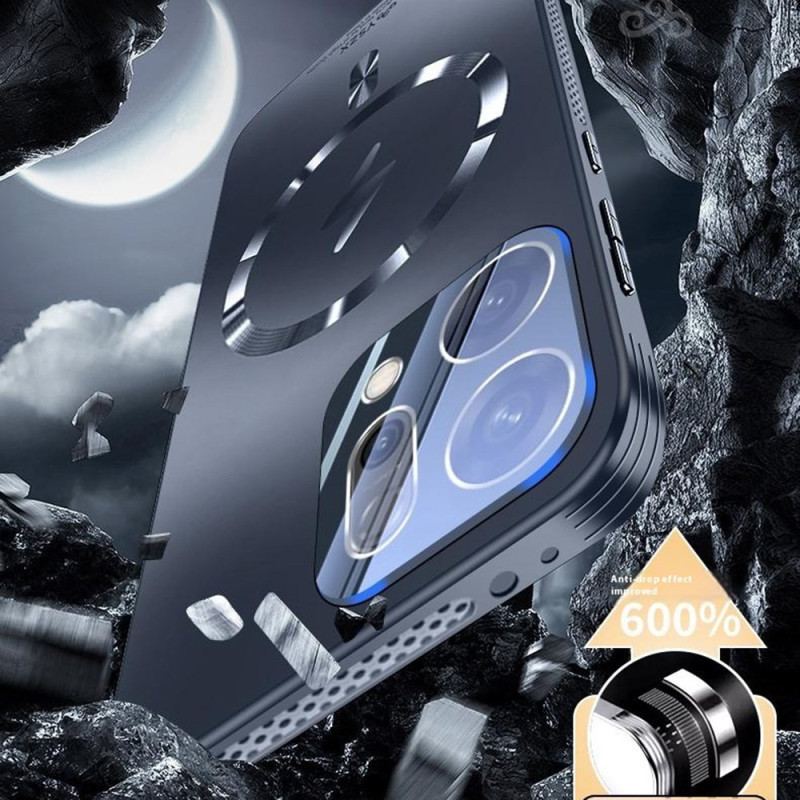 Coque Oppo Reno 14 5G Compatible MagSafe Effet Métal