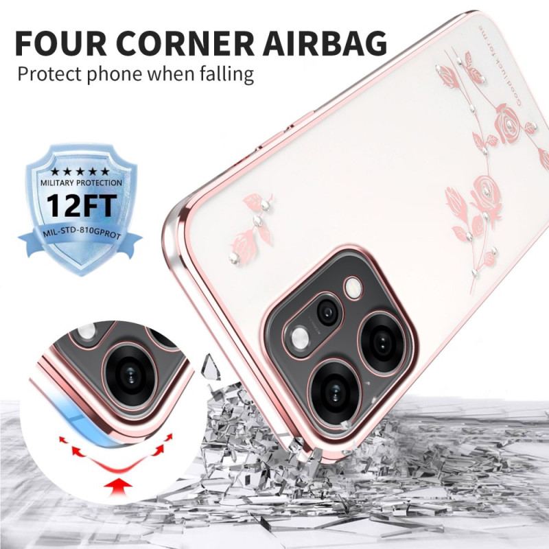 Coque Oppo Reno 14 5G Fleurettes KADEM