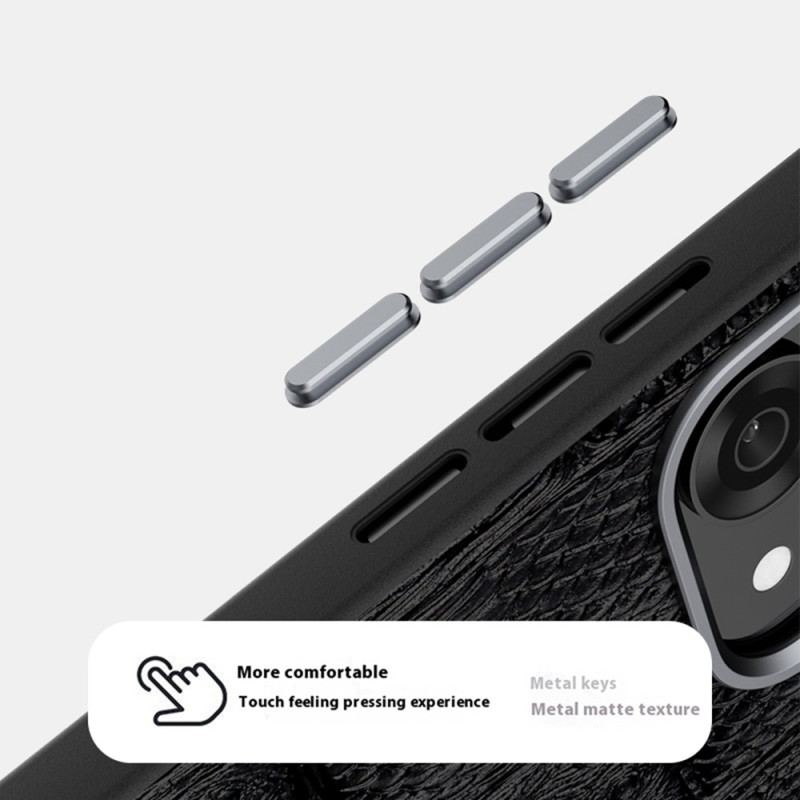 Coque Oppo Reno14 5G Compatible MagSafe Texture Micro-Gaufrée ABEEL