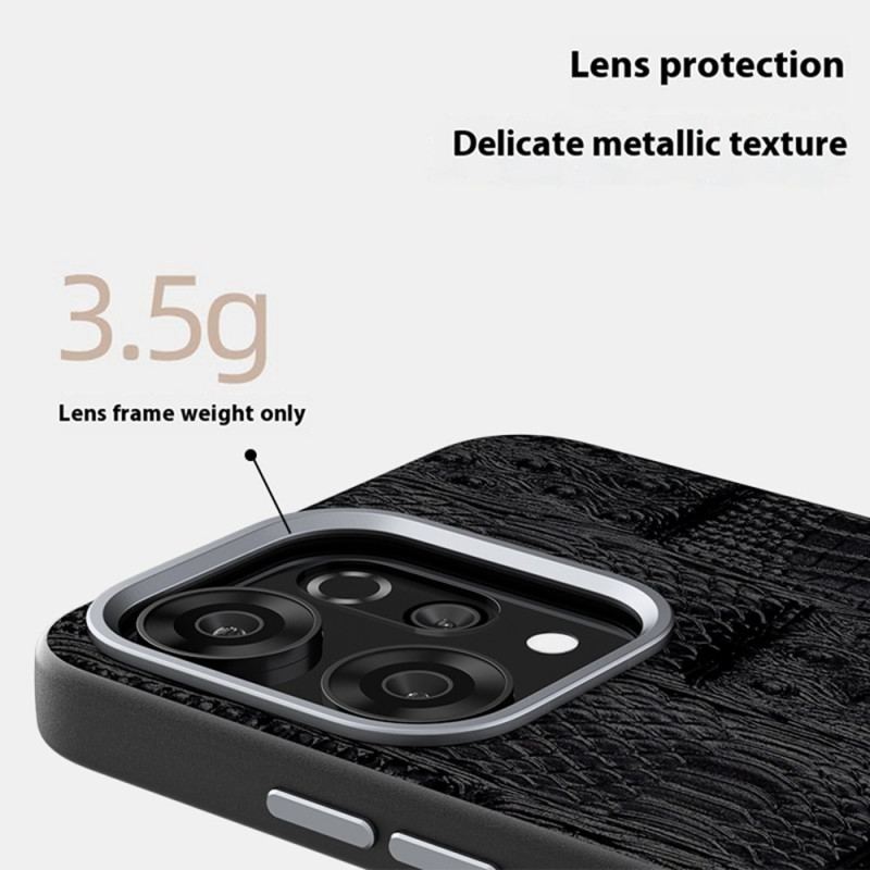 Coque Oppo Reno14 5G Compatible MagSafe Texture Micro-Gaufrée ABEEL