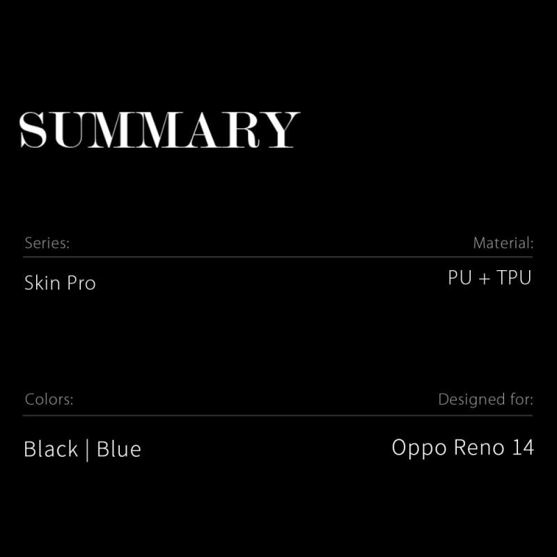 Flip Cover Oppo Reno 14 5G Skin Pro Series DUX DUCIS