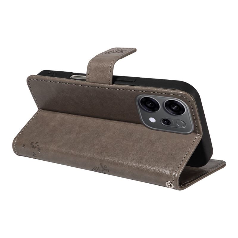 Housse Oppo Reno 14 5G / 14F 5G Arbre et Chat