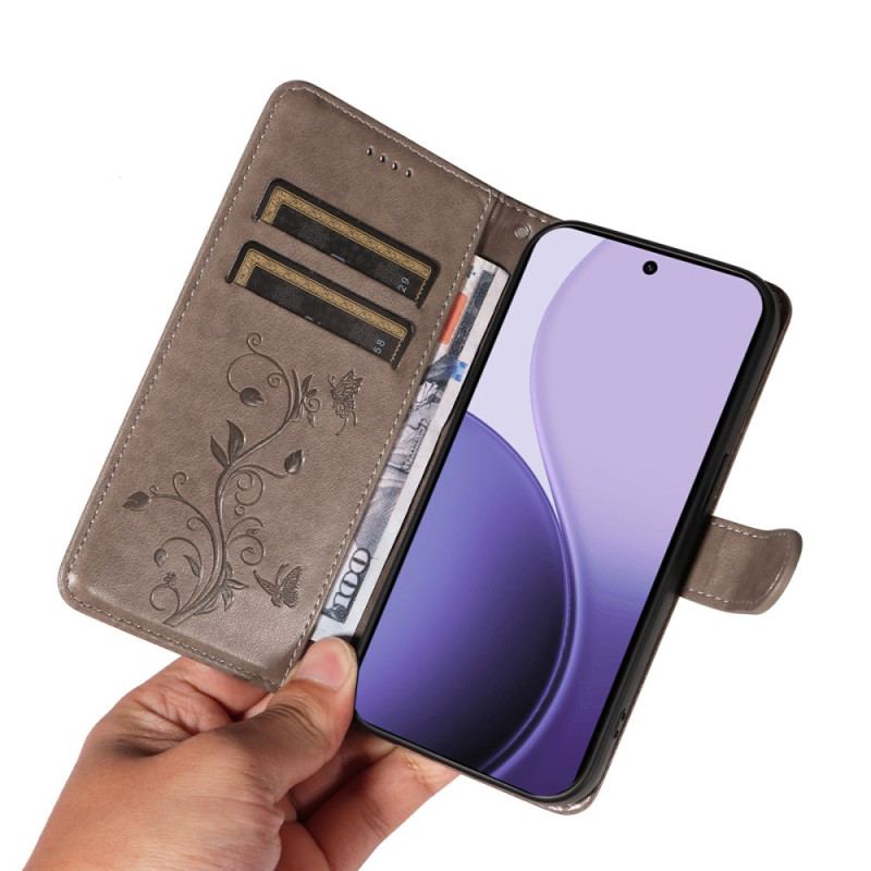 Housse Oppo Reno 14 5G / 14F 5G Fleurettes