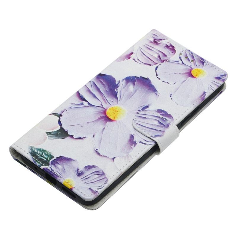 Housse Oppo Reno 14 5G / 14F 5G Fleurs Vintage