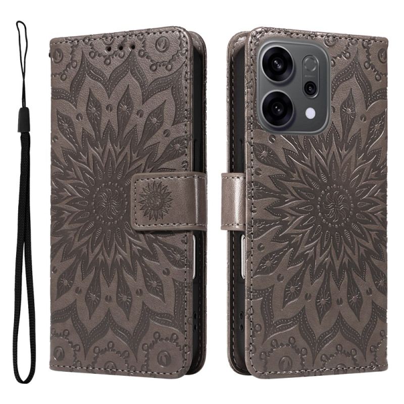 Housse Oppo Reno 14 5G / 14F 5G Mandala Flamboyant