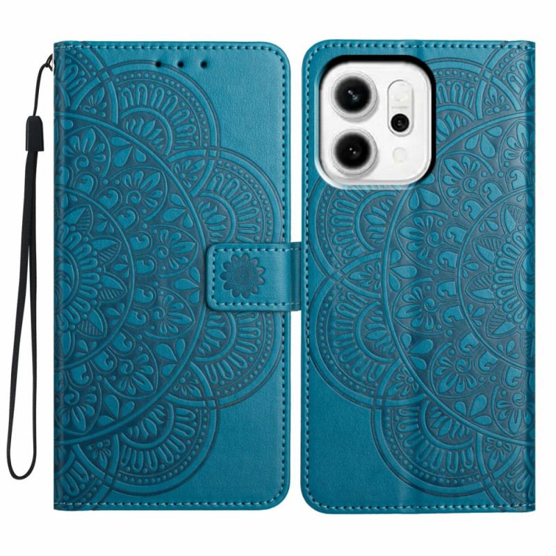 Housse Oppo Reno 14 5G Mandala Gravé