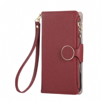 Housse Oppo Reno 14 5G Portefeuille Zippé