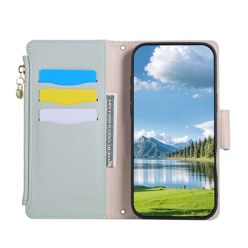 Housse Oppo Reno 14 5G Portefeuille Zippé
