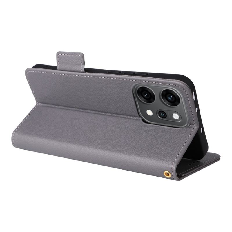 Housse Oppo Reno 14 5G Texturée avec Lanière