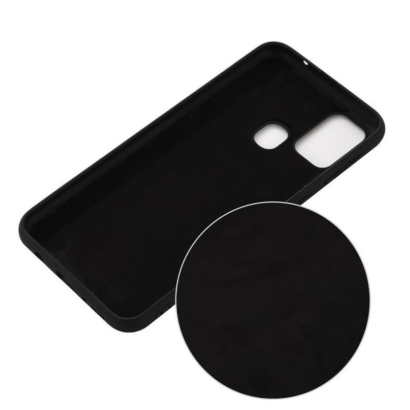 Coque Samsung Galaxy A21s Liquide Silicone