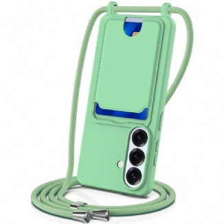 Coque à Cordon Samsung Galaxy S26 Porte-Carte