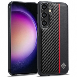 Coque LC.IMEEKE pour Samsung Galaxy S26 Fibre de Carbone LC.IMEEKE