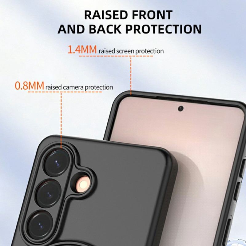 Coque Samsung Galaxy S26 Anneau-Support Pivotant Magnétique