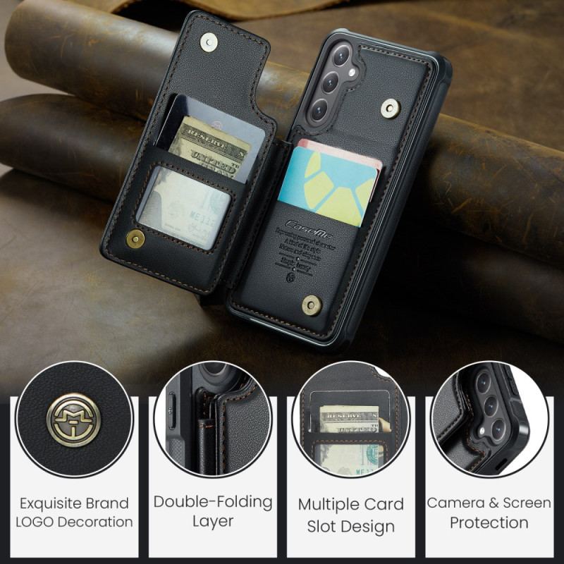 Coque Samsung Galaxy S26 Blocage RFID et 5 Porte-Cartes CASEME