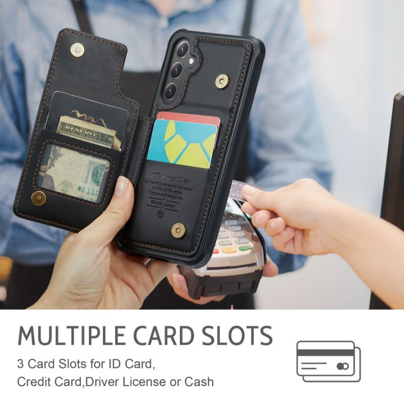 Coque Samsung Galaxy S26 Blocage RFID et 5 Porte-Cartes CASEME