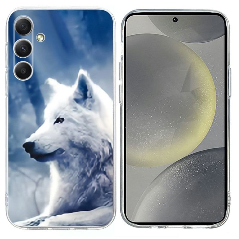 Coque Samsung Galaxy S26 Loup Blanc