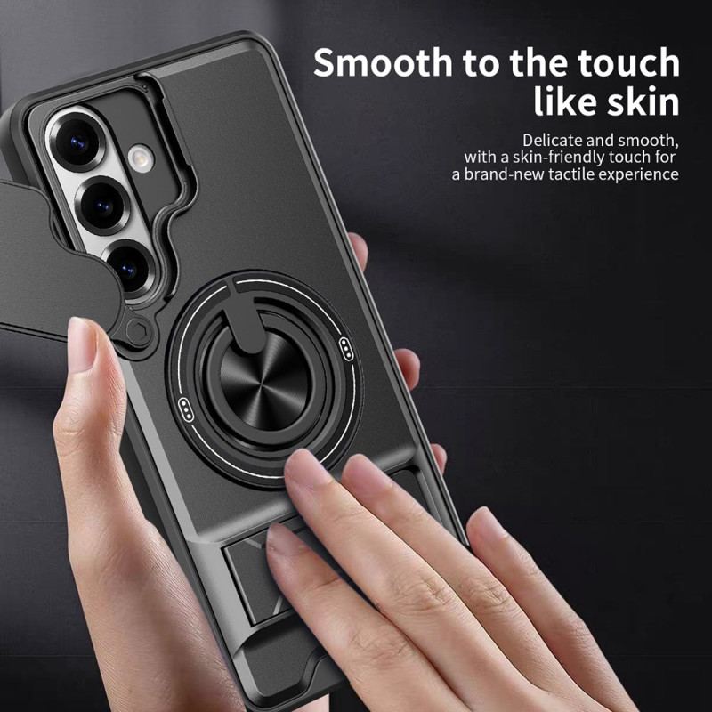 Coque Samsung Galaxy S26 Magnétique Anneau-Support Pliable et Protection Caméra
