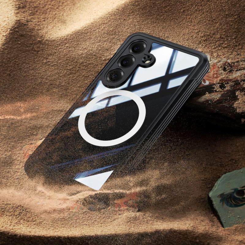 Coque Samsung Galaxy S26 Magnétique avec Film Protecteur en Verre Trempé