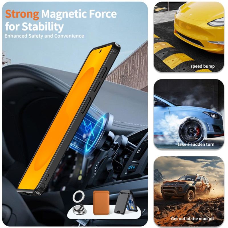 Coque Samsung Galaxy S26 Magnétique et Support Rotatif 360