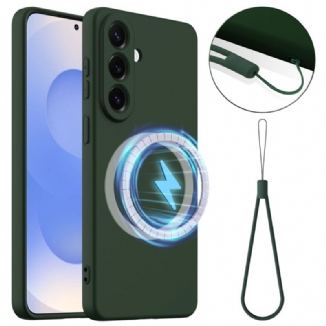 Coque Samsung Galaxy S26 Magnétique Silicone Liquide