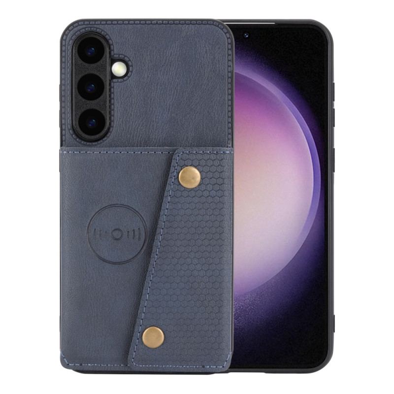 Coque Samsung Galaxy S26 Porte-Cartes Effet Cuir